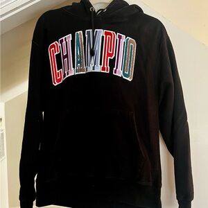 Champion Reverse Weave Patch Logo Hoodie M